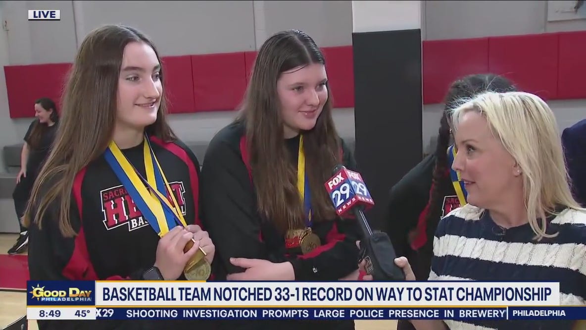 Sacred Heart Girls Basketball wins state championship